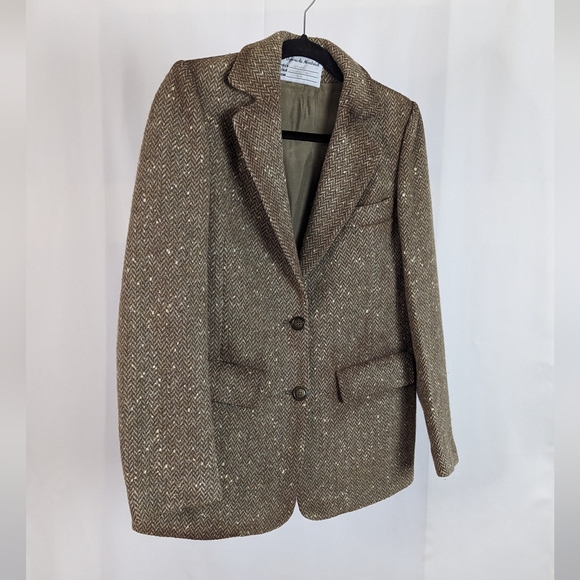 Canadian Opera Company brown wool woven blazer - Picture 9 of 9